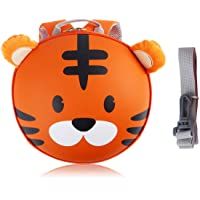 DOHIKER Mochila para niños Anti-perdido Infantil Animal de Dibujos Lindo con Hebilla Antideslizante Seguridad (Tigre)